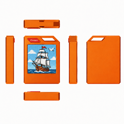 PhotoTag - Sunset Orange